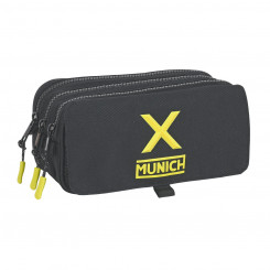 Тройная сумка-переноска Мюнхен Графито (21,5 х 10 х 8 см)