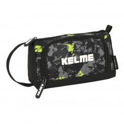 Школьный чемодан с аксессуарами Kelme Jungle Black Grey Lime (20 x 11 x 8,5 см) (32 шт.)