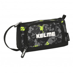 Школьный чемодан Kelme Jungle Black Grey Lime (20 x 11 x 8,5 см)