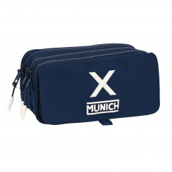 Тройная сумка-переноска Мюнхен Марино темно-синий (21,5 х 10 х 8 см)