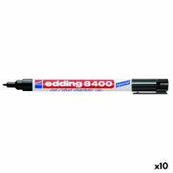 Перманентный маркер Edding e-8400 Black 10шт.