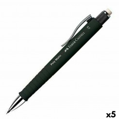 Pencil Lead Holder Faber-Castell Poly Matic Black 0,7 mm (5 Units)