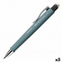 Pencil Lead Holder Faber-Castell Poly Matic Grey 0,7 mm (5 Units)