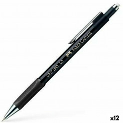 Pencil Lead Holder Faber-Castell Portamine Grip 1345 Black 0,5 mm (12 Units)
