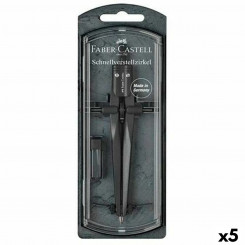 Compass Faber-Castell Black 5 Units