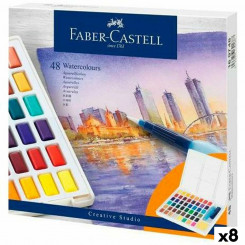 Akvarellvärvide komplekt Faber-Castell Creative Studio 8 Units