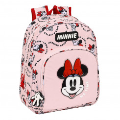 Детская сумка Minnie Mouse Me time Розовый (28 х 34 х 10 см)