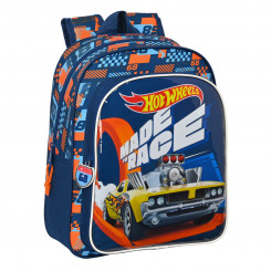 Детская сумка Hot Wheels Speed club Оранжевый Темно-Синий (27 x 33 x 10 см)