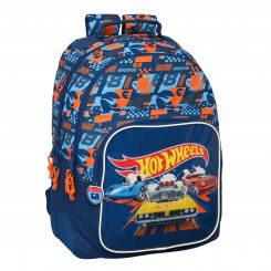 Школьная сумка Hot Wheels Speed club Оранжевая (32 x 42 x 15 см)