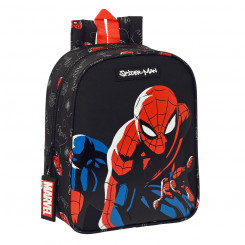 Lapsekott Spiderman Hero Black (22 x 27 x 10 cm)