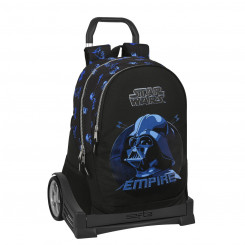Школьный рюкзак на колесах Star Wars Digital escape Черный (32 x 44 x 16 см)