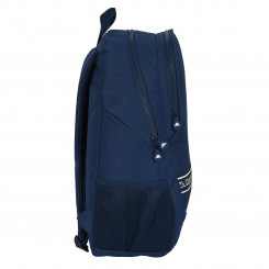 School Bag Kappa Navy Navy Blue (32 x 44 x 16 cm)