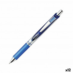 Pen Pentel Energel XM Klick 0.7 Blue 12 Units