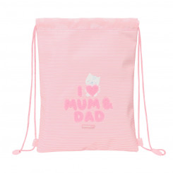 Рюкзак на шнурках Safta Love Pink (26 х 34 х 1 см)