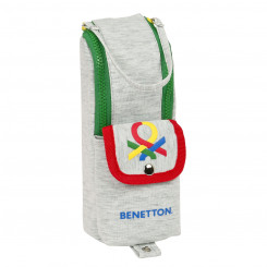 Школьный чехол Benetton Pop Grey (6 x 21 x 6 см)
