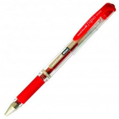 Ручка с жидкими чернилами Uni-Ball Signo Broad UM-153 W Red Metal 0,6 мм 12 шт.