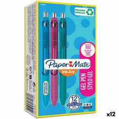 Gel pen Paper Mate Inkjoy TK12 0,7 mm 12 Units