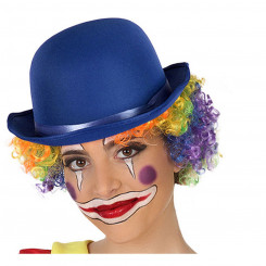 Клоунская шляпа синяя