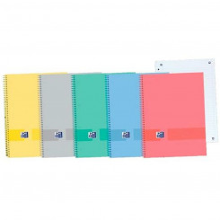 Notebook Oxford &You Europeanbook 0 Hard cover A4 100 Sheets 5 Units