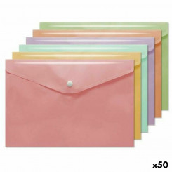 Envelopes Bismark Document Holder 32,5 x 23 cm Cake polypropylene 50 Units
