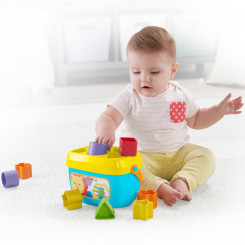 Корзина с кубиками Mattel 10 шт (6+ месяцев)
