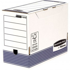 Коробка для документов Fellowes, 10 шт., белый А4, переработанный картон