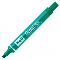 Перманентный маркер Pentel N60 Aluminium Green 12 шт.