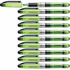 Fluorescent Marker Stabilo Navigator Green 10Units