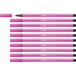 фломастеры Stabilo Pen 68 Fluorescent Pink 10шт.