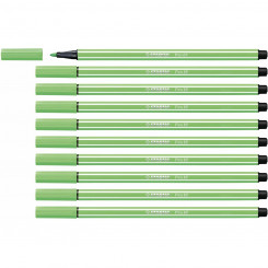 felt-tip pens Stabilo Pen 68 Emerald Green 10Units
