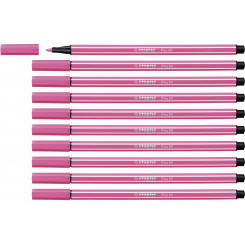 фломастеры Stabilo Pen 68 Розовый 10шт.