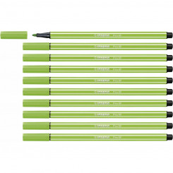 felt-tip pens Stabilo Pen 68 10Units Light Green