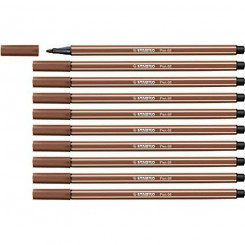 felt-tip pens Stabilo Pen 68 Sanguina Brown 10Units