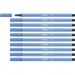 фломастеры Stabilo Pen 68 Темно-синий 10шт.