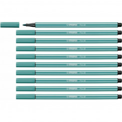felt-tip pens Stabilo Pen 68 Turquoise 10Units
