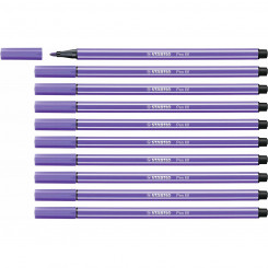 felt-tip pens Stabilo Pen 68 Violet 10Units