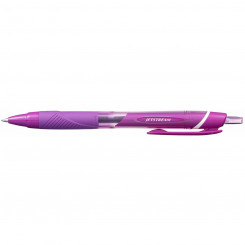 Liquid ink ballpoint pen Uni-Ball Rollerball Jestsream SXN 150C-07 Violet 10Units