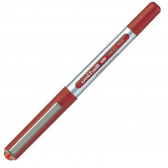 Liquid ink ballpoint pen Uni-Ball Eye Micro UB-150 Red 12 Units