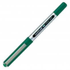 Liquid ink ballpoint pen Uni-Ball Eye Micro UB-150 Green 12 Units