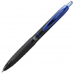 Liquid ink ballpoint pen Uni-Ball Rollerball Signo UMN-207F Blue 12 Units