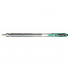 Шариковая ручка с жидкими чернилами Uni-Ball Роллер Signo Basicos UM-120 Зеленый 12 шт.