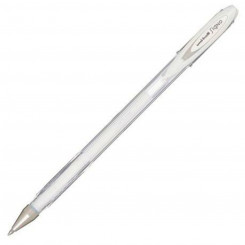 Шариковая ручка с жидкими чернилами Uni-Ball Роллер Signo Angelic Color UM-120AC Белый 12 шт.