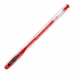 Liquid ink ballpoint pen Uni-Ball Rollerball Signo Angelic Colour UM-120AC Red 12 Units