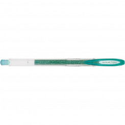 Шариковая ручка с жидкими чернилами Uni-Ball Sparkling UM-120SP Green 12 шт.