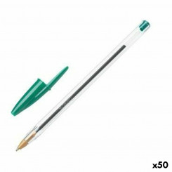 Ручка Bic Cristal Original, зеленая, 50 шт.