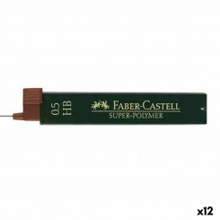 Сменный грифель для карандашей Faber-Castell Super-Polymer HB 0,5 мм (12 шт.)