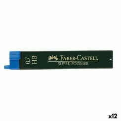 Сменный грифель для карандашей Faber-Castell Super-Polymer HB 0,7 мм (12 шт.)