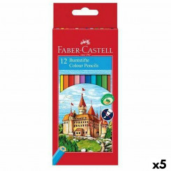 Colouring pencils Faber-Castell Multicolour (5 Units)