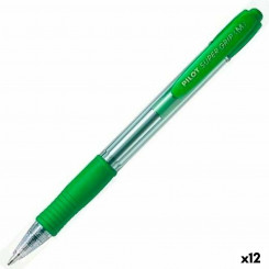 Pen Pilot Supergrip Green Ball 0,4 mm 12 Units