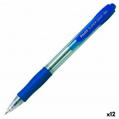 Pen Pilot Supergrip Blue Ball 0,4 mm 12 Units